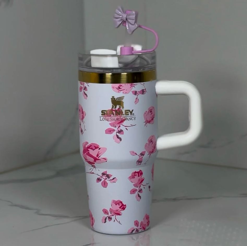 Stanley X LoveShackFancy Quencher Tumbler 14oz -