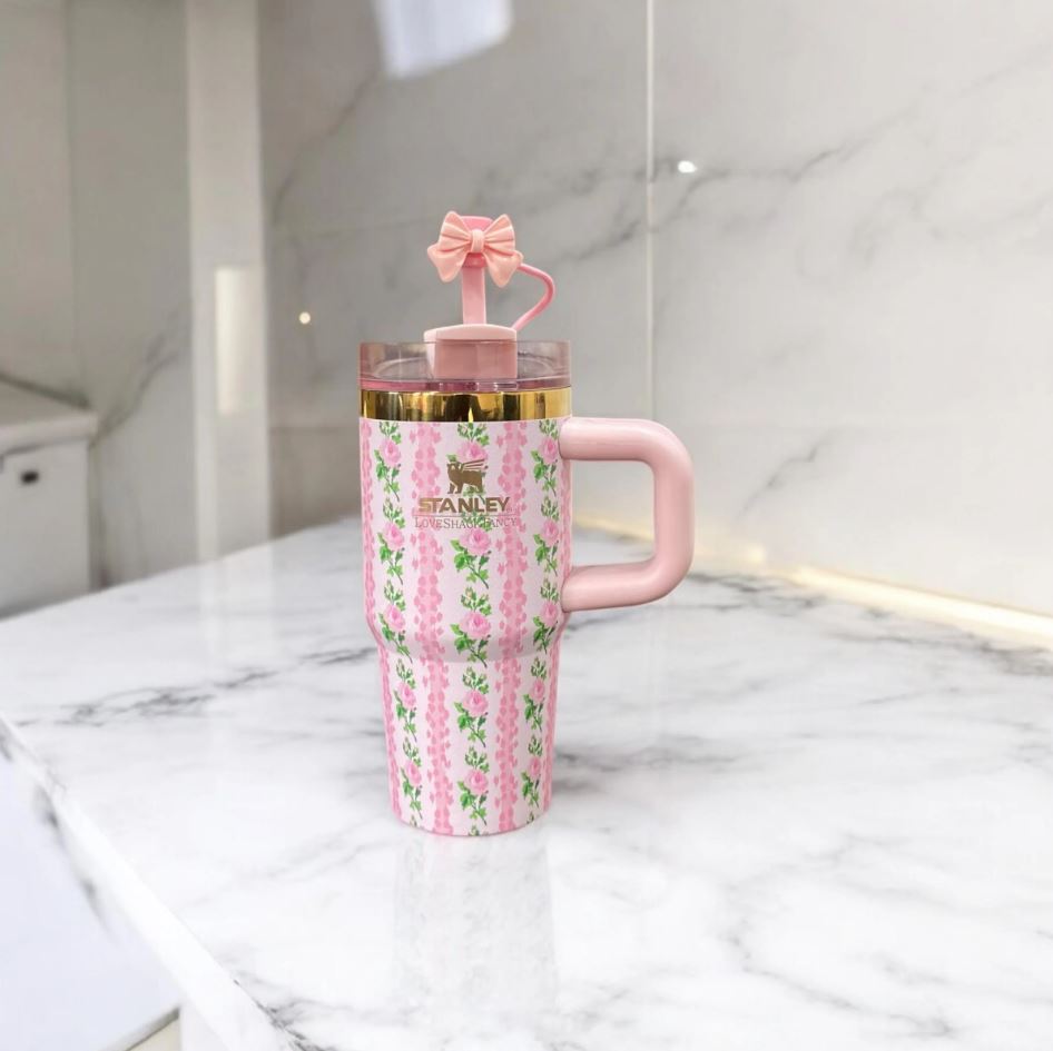 Stanley X LoveShackFancy Quencher Tumbler 14oz -