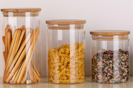 Multipurpose Glass Jar Set