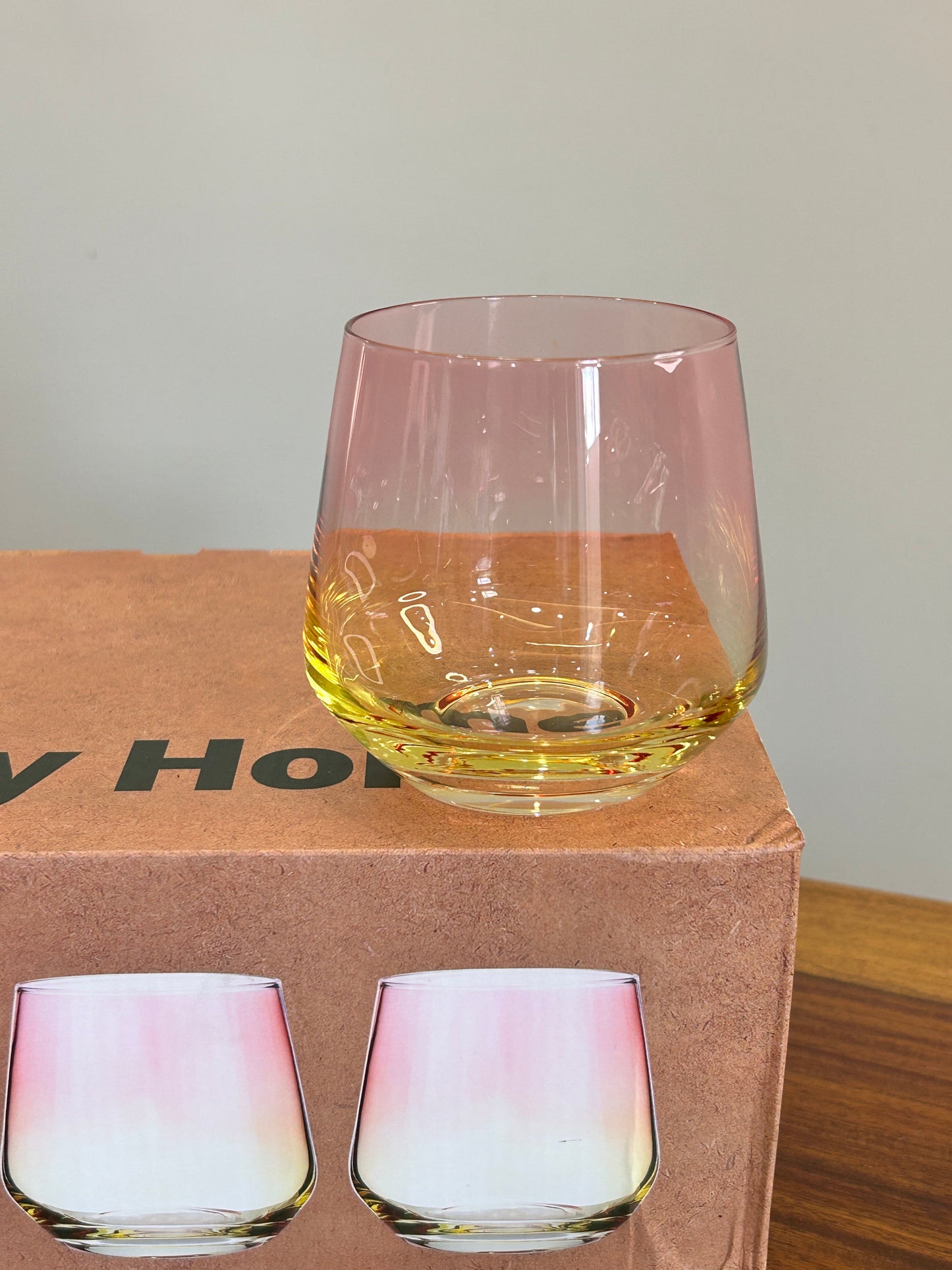 Danny Home Shining Crystal Glass 6Pcs (360ml)