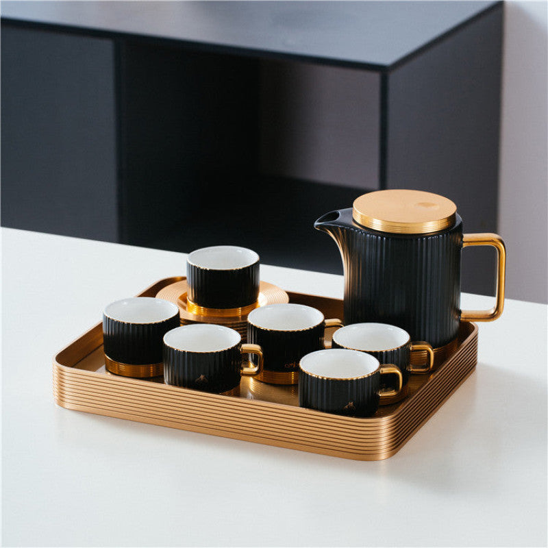 15-Piece Metal Coffee Set