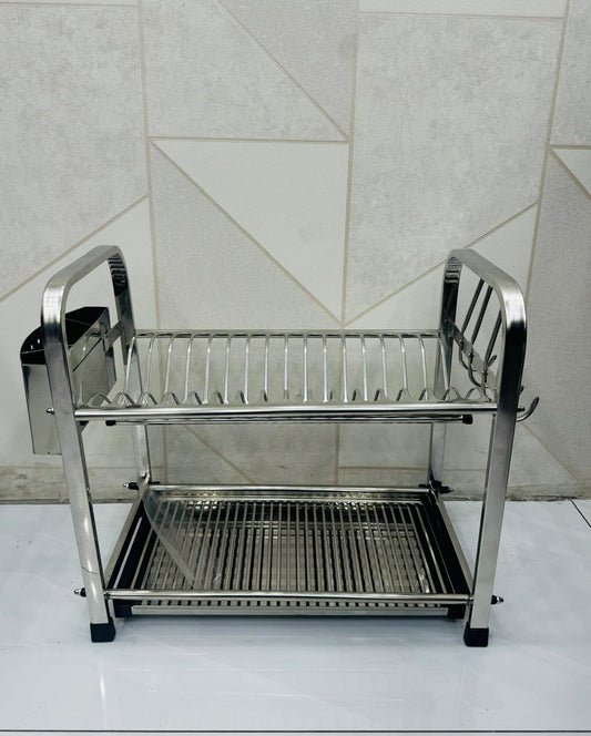 Steel Plate Rack 2-Tier