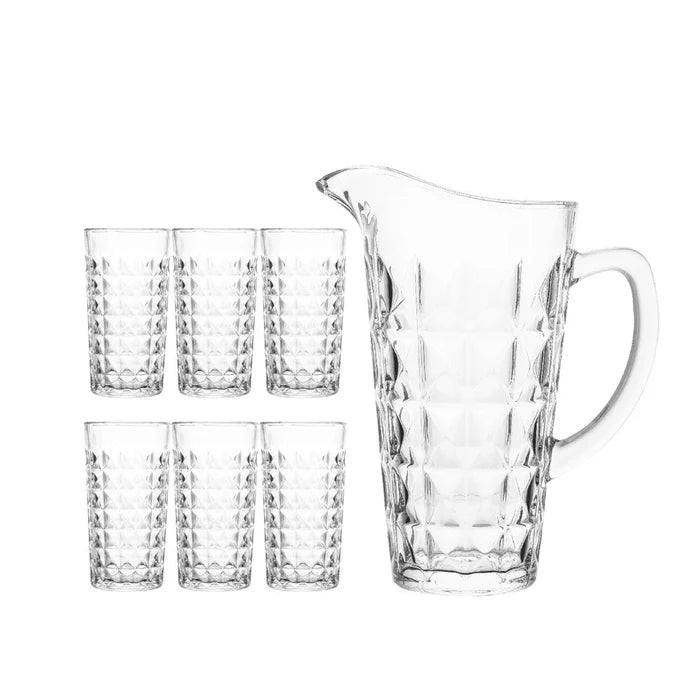 Delisoga Glass Water Set
