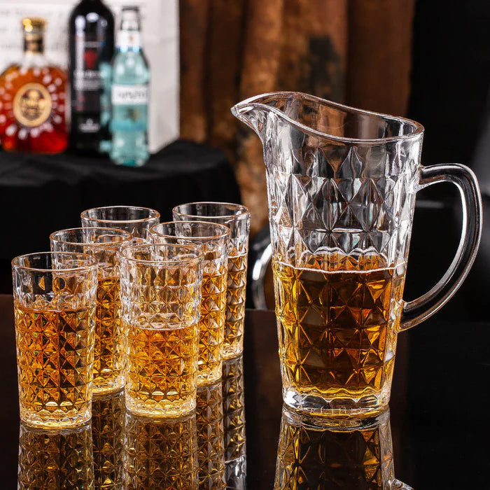 Delisoga Glass Water Set