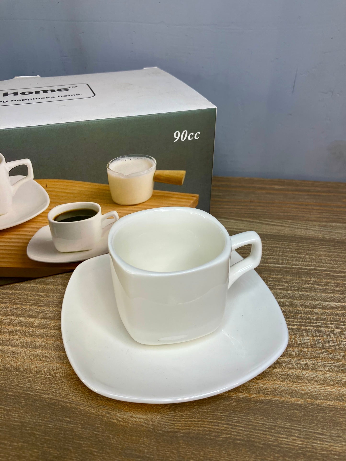 Danny Home Espresso Cup & Saucer 6Pcs