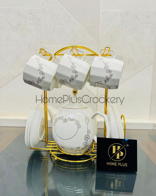 Elegant 15-Pcs Tea Set