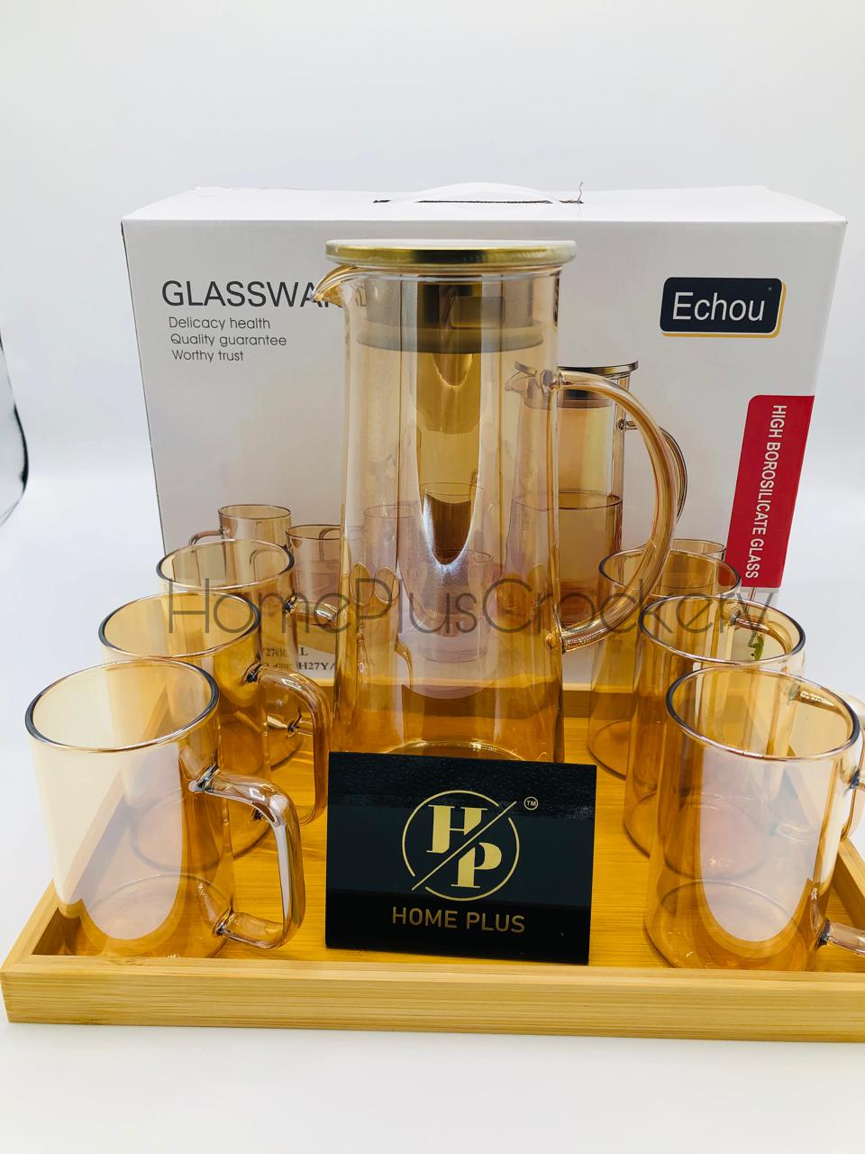 8 Pcs Water Set with Tray