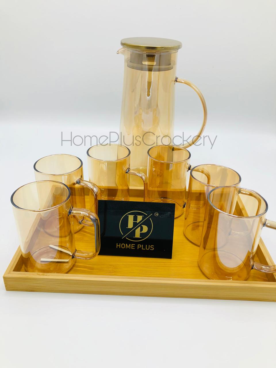 8 Pcs Water Set with Tray