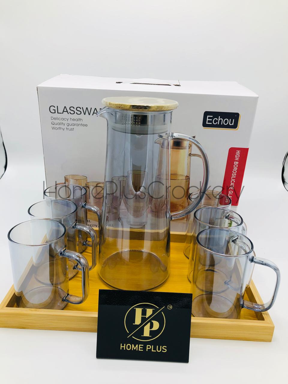 8 Pcs Water Set with Tray