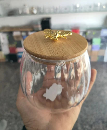 Borosilicate Glass Jar Set