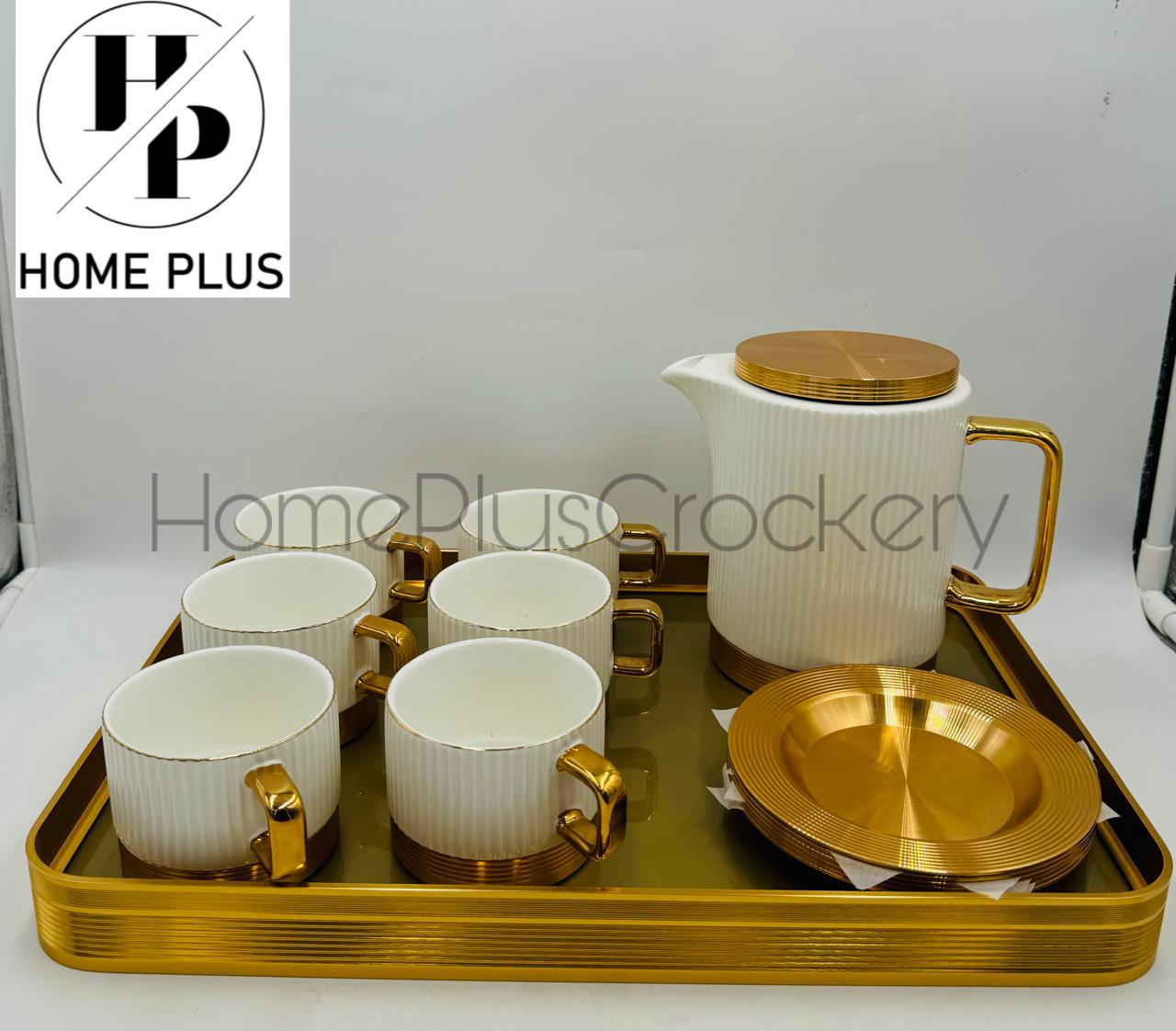 15-Piece Metal Coffee Set