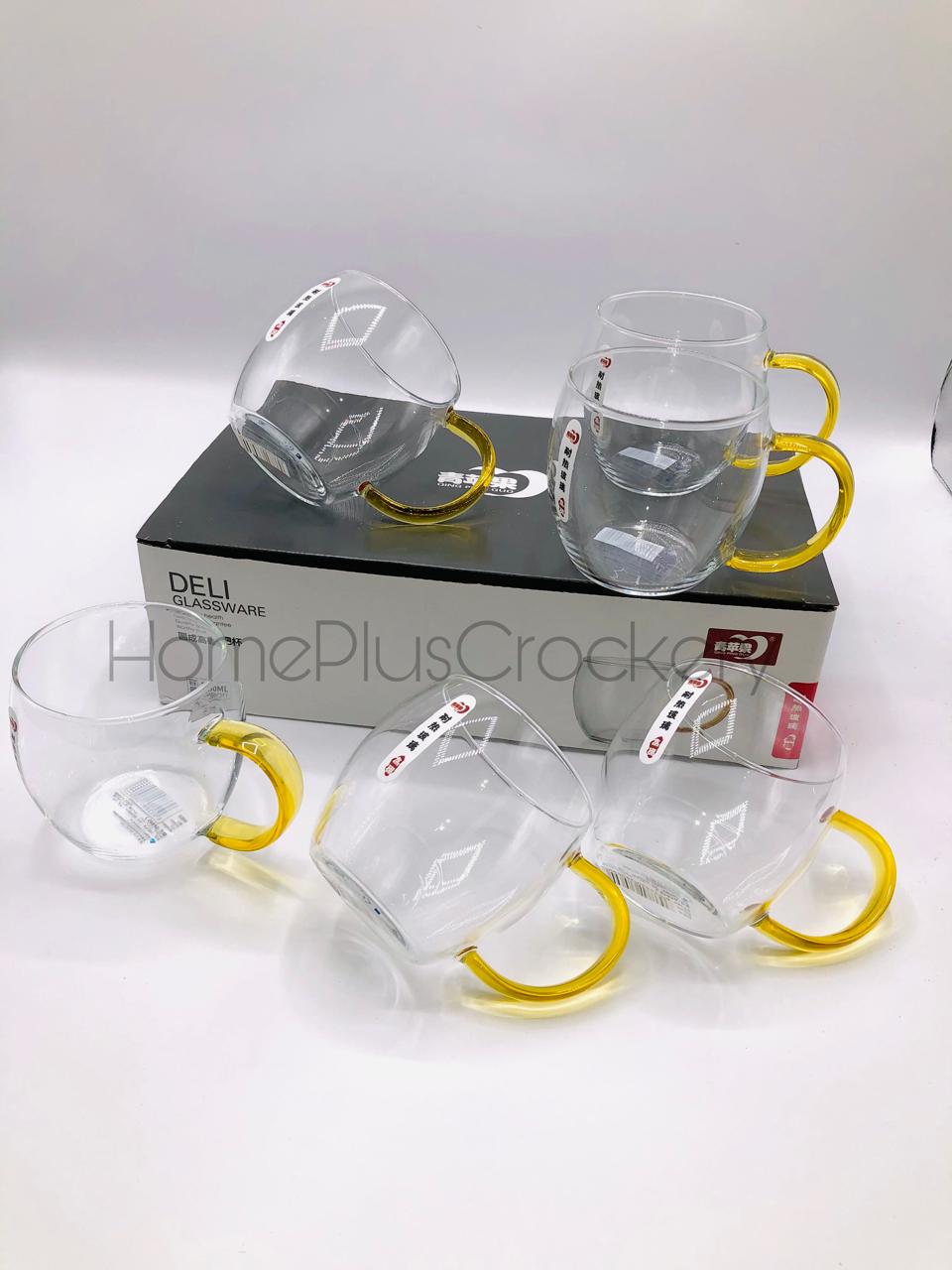 Glass Water Set with Mugs