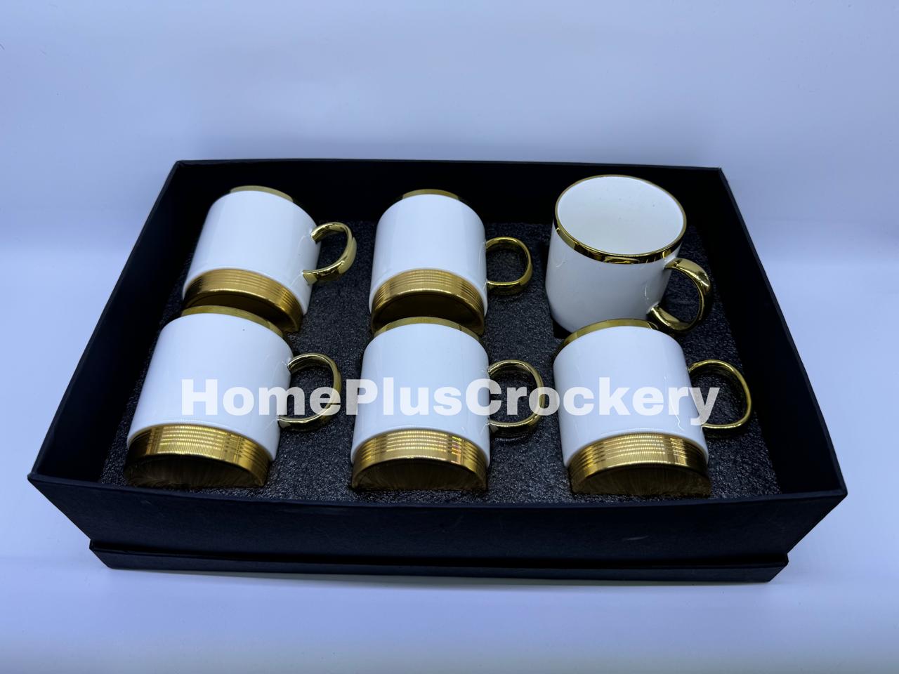 Ceramic Made Metal Base Mugs