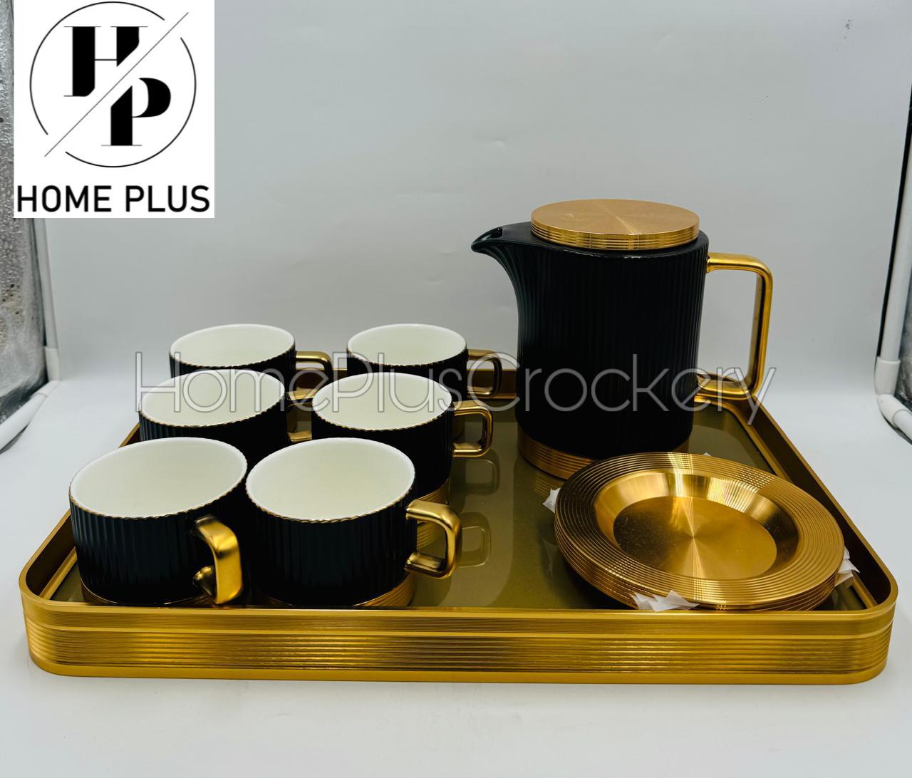 15-Piece Metal Coffee Set