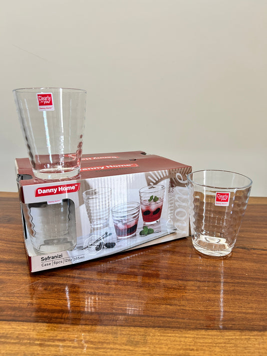 Danny Home Sofranizi Glass 6Pcs (355ml)