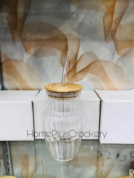 Lamp Style Glass Sipper