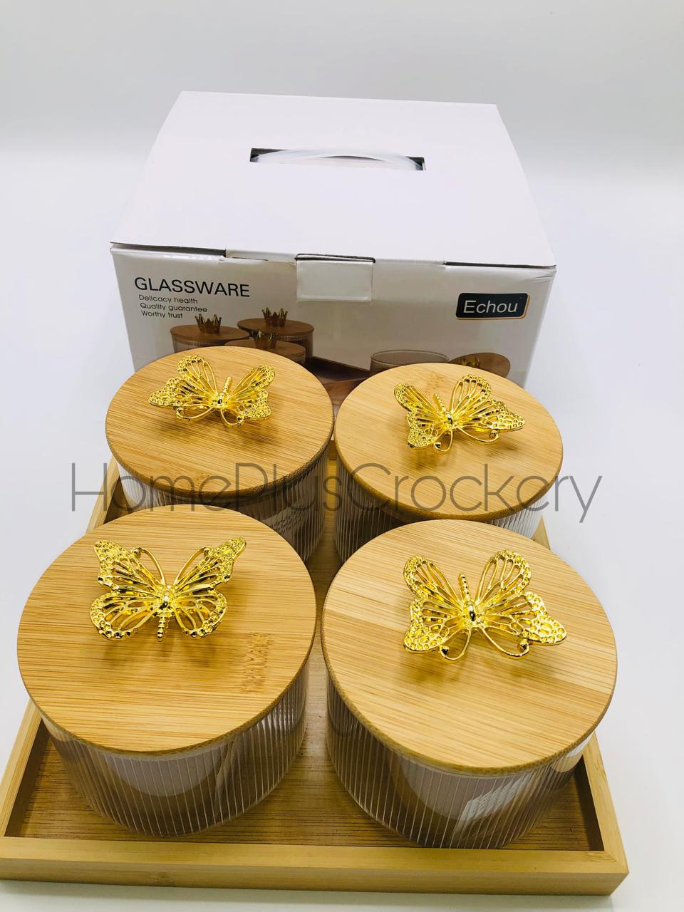 Glass Dry Fruit Jars