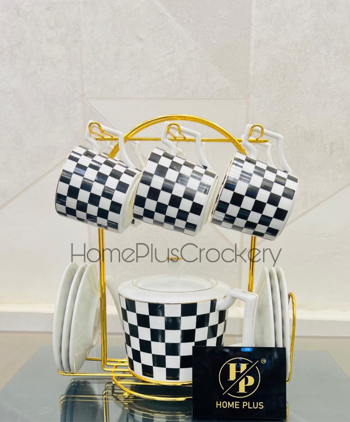 Elegant 15-Pcs Tea Set