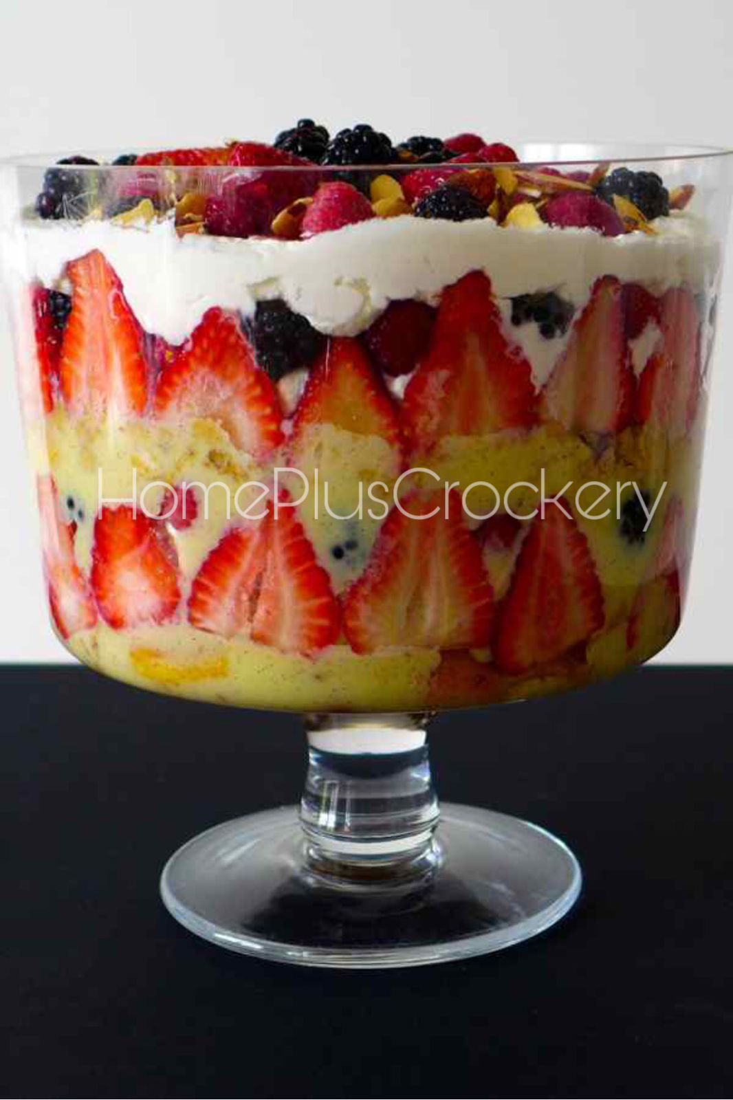 Glass Triffle Bowl