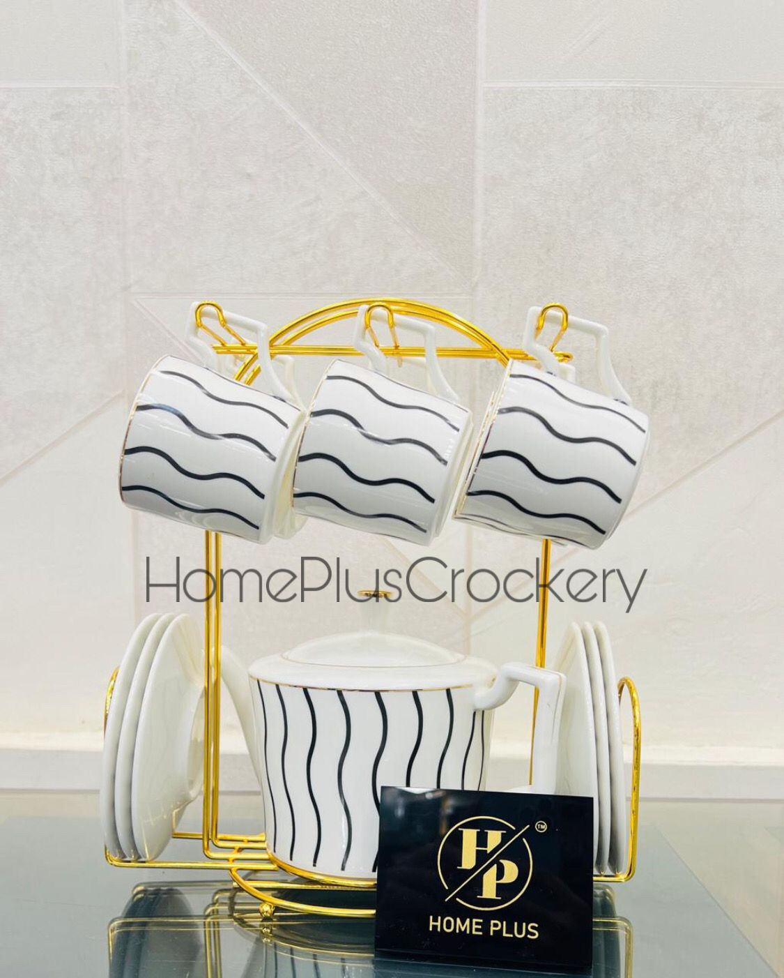 Elegant 15-Pcs Tea Set