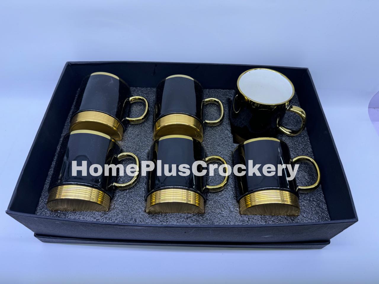 Ceramic Made Metal Base Mugs