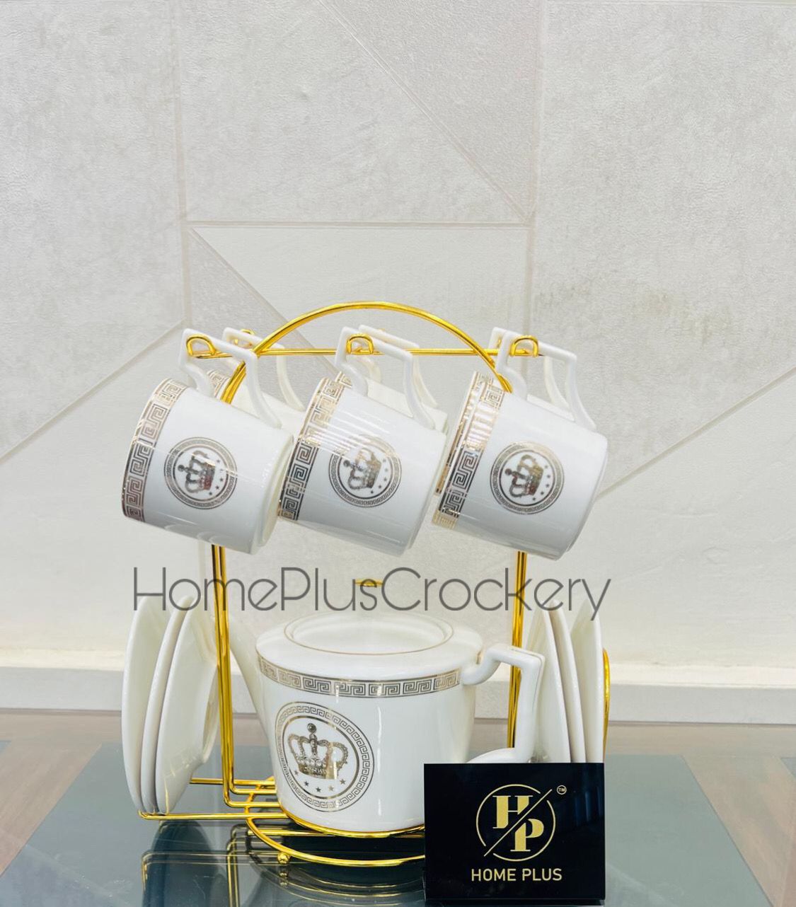 Elegant 15-Pcs Tea Set