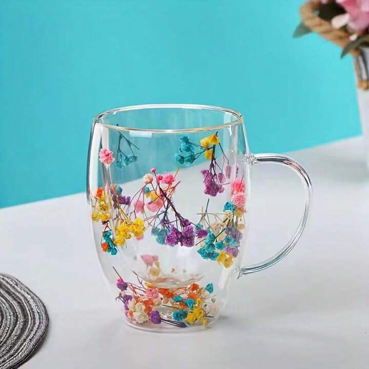 Double Wall Trendy Mug 350ml(Mix Designs)