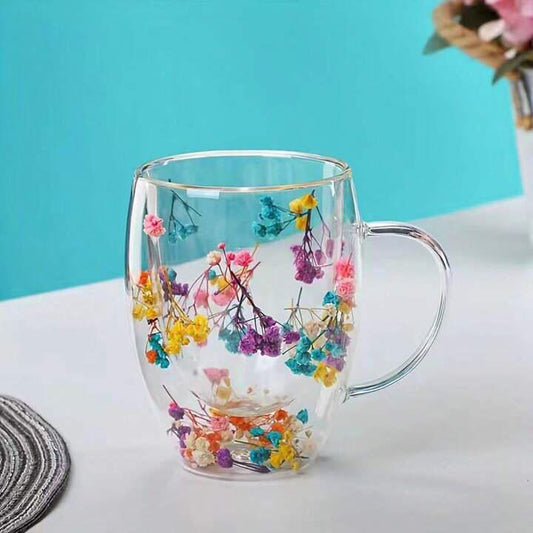 Double Wall Trendy Mug 350ml(Mix Designs)