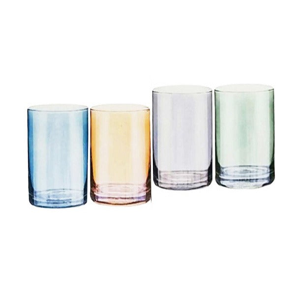 Danny Home Multicolour Glass 4Pcs (410ml)