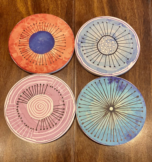 Danny Home Ceramic Cup Coaster 1Pcs