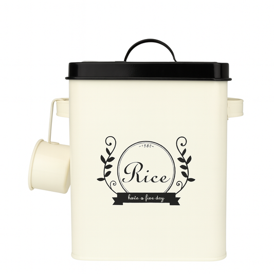 Metal Rice Storage Bucket – 5L