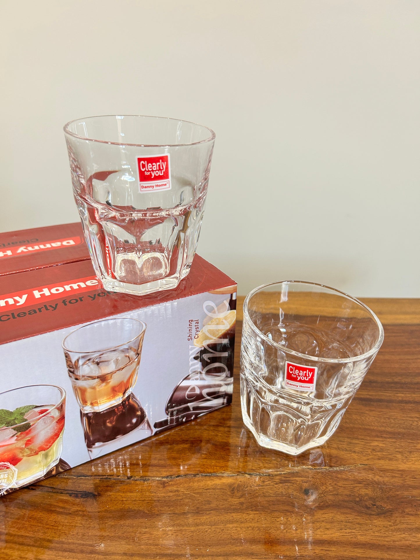 Danny Home Winston Tumbler Glass 6Pcs (240ml)