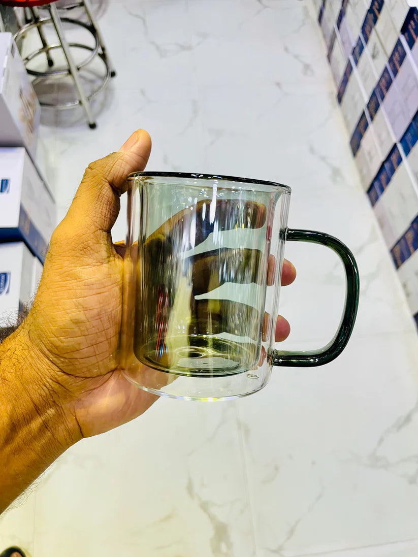 Feather Color Double Wall Mug 250ml