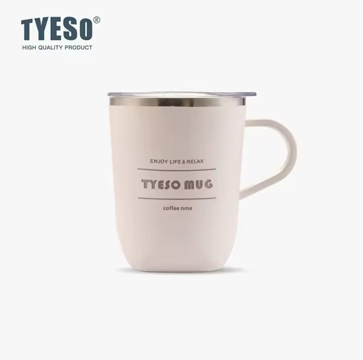 Tyeso Stainless Steel Travel Mug 260ml