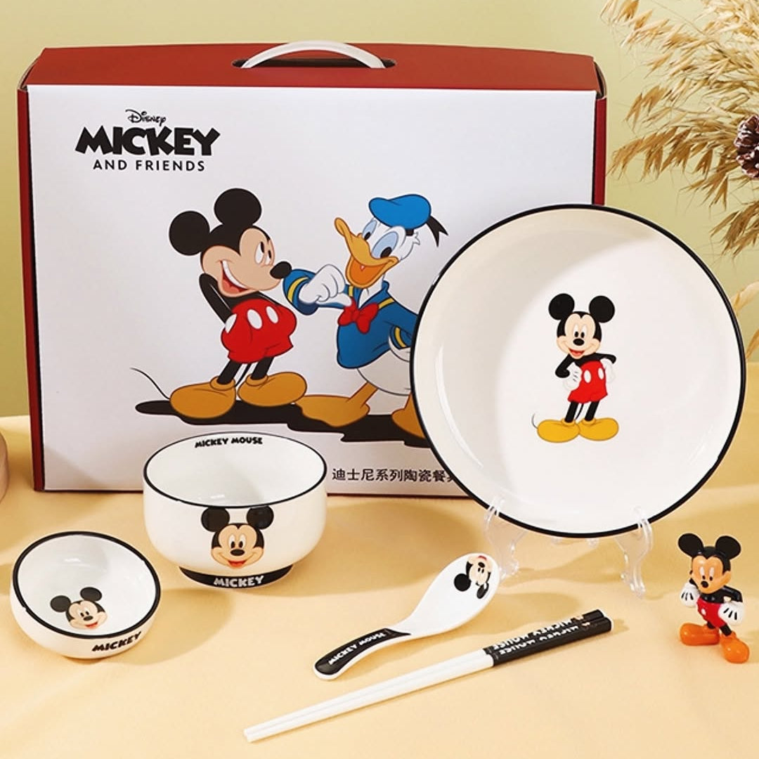 DISNEY Mickey & Friends Dinnerware Set – 6 Pieces