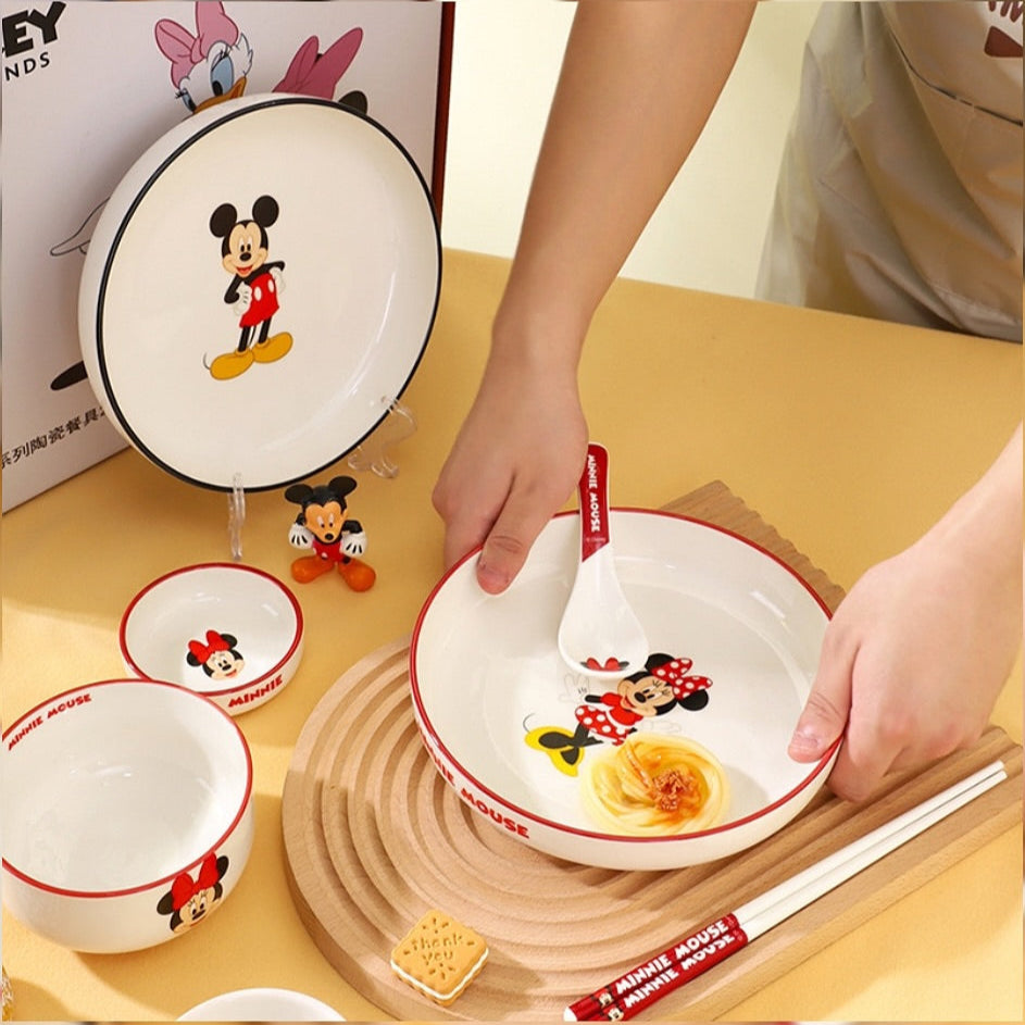 DISNEY Mickey & Friends Dinnerware Set – 6 Pieces