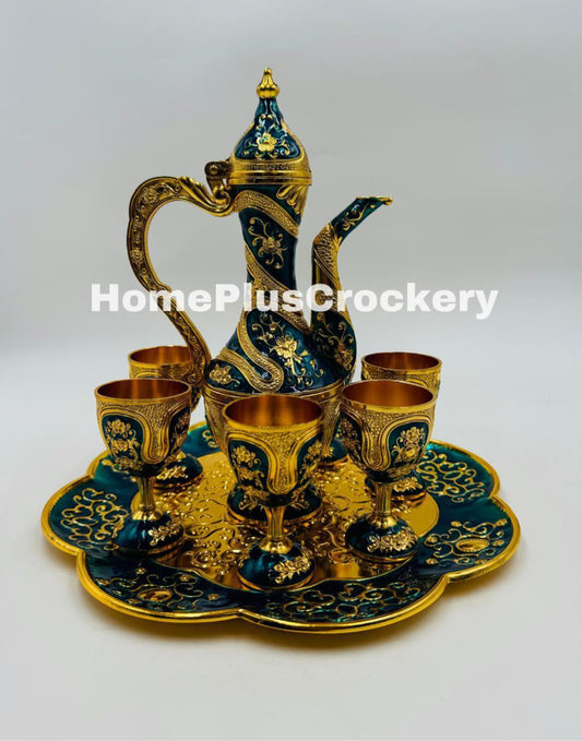 Stainless Steel Kehva Set