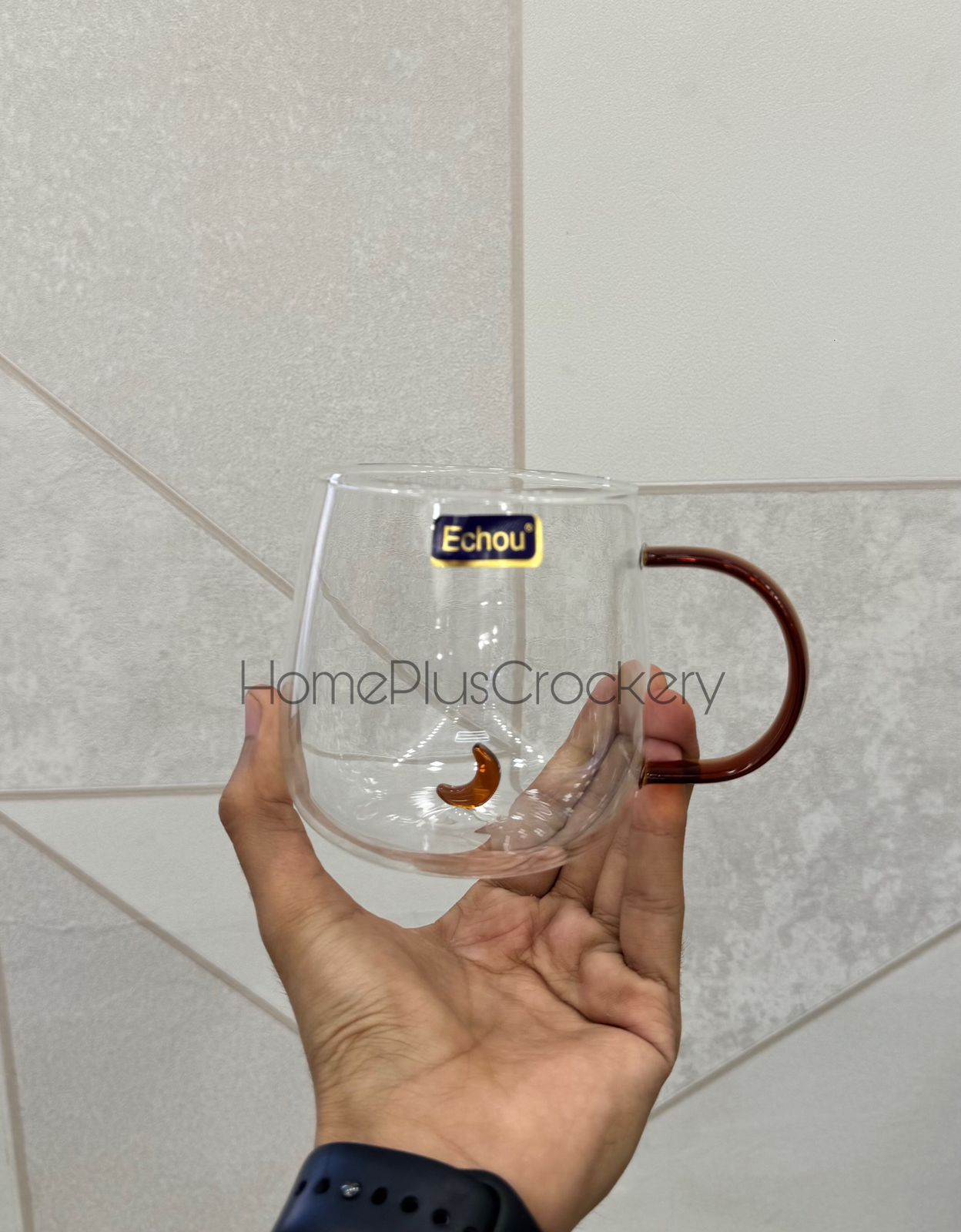 Creative 3D Glass Mug