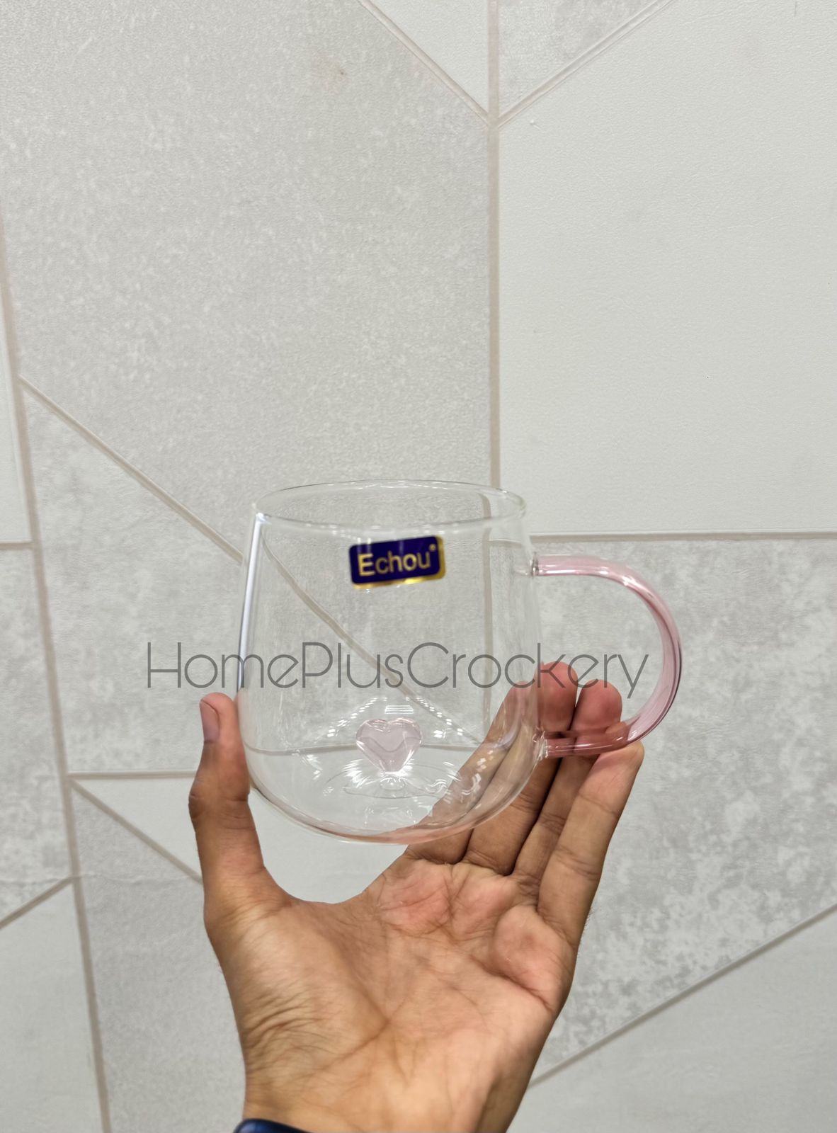 Creative 3D Glass Mug