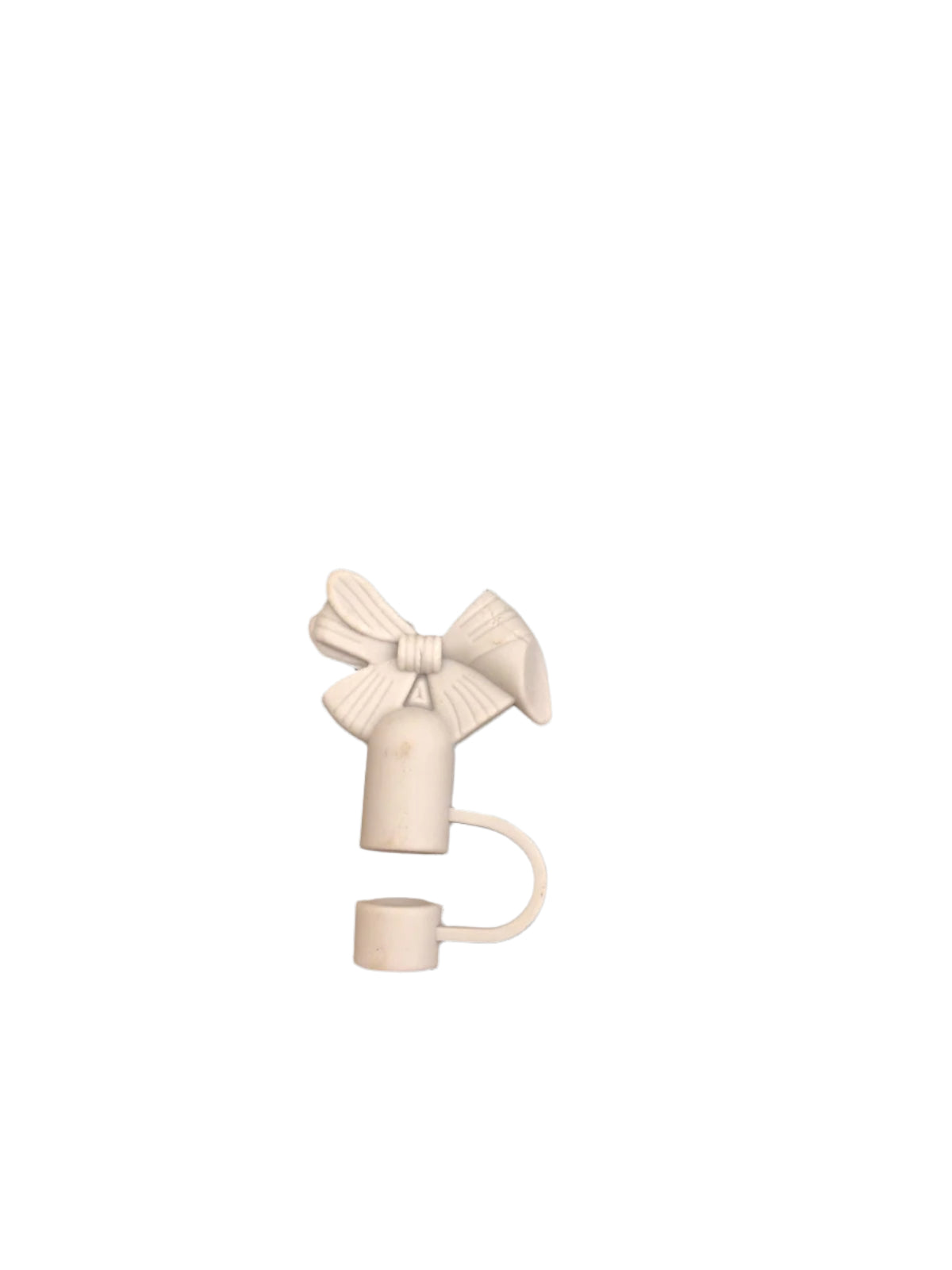 Coquette Bow Shape Silicon Straw Stopper
