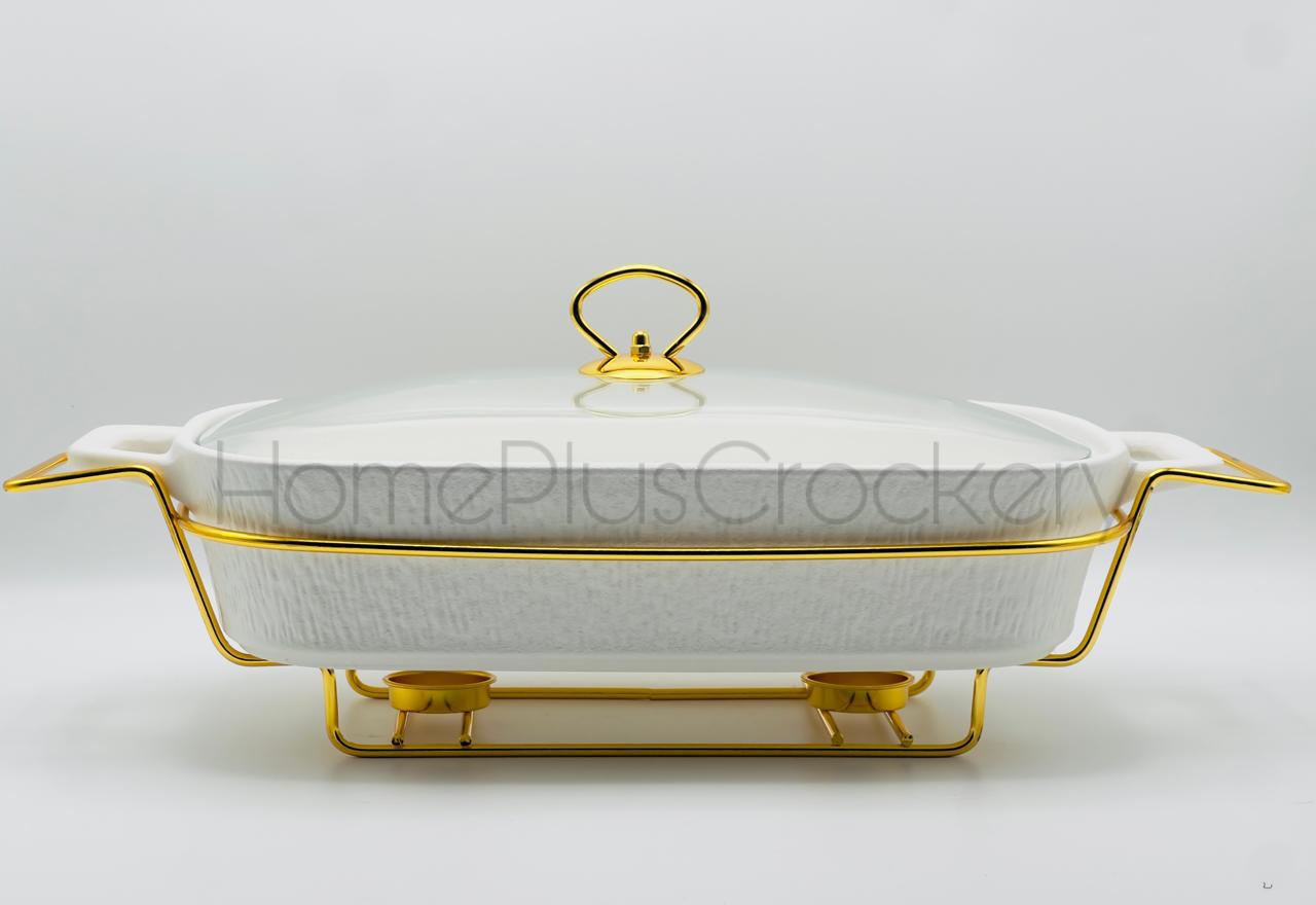 Matt Burner Dish 3-Pcs Set