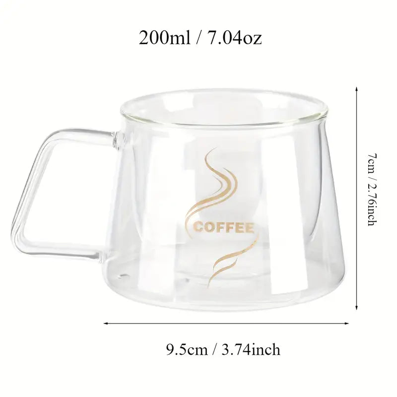 Double Walled Espresso Coffee Mug 200ml