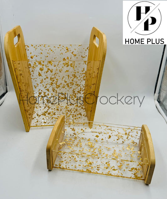 Acrylic Dustbin Tissue Box