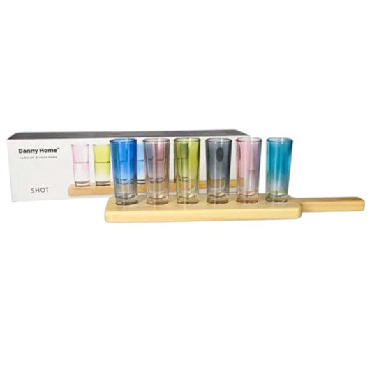 7Pcs Vodka Glasses Set 60ml 12c-KY-094