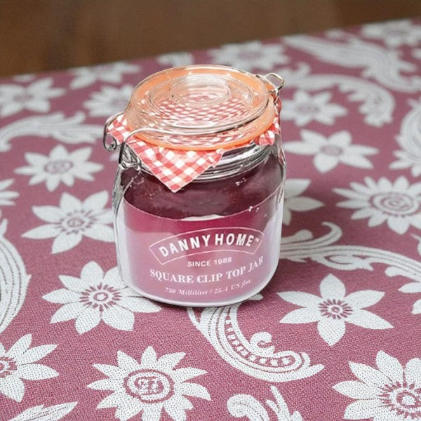 Round Clip Top Jar 500ml 24c-1966-31