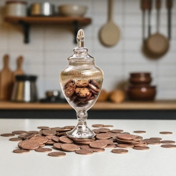 Decorative Glass Jar