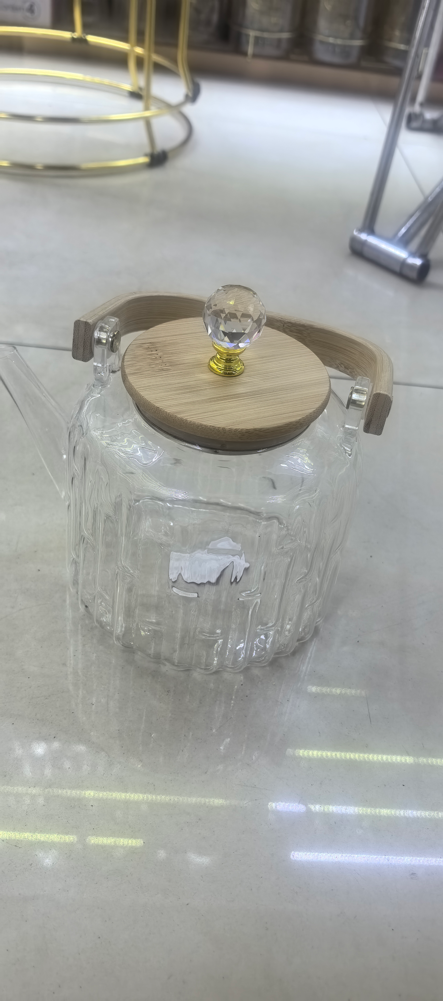 1200ML Stove Top Tea Kettle – Gas Safe Water Heating Kettle for Kitchen Use