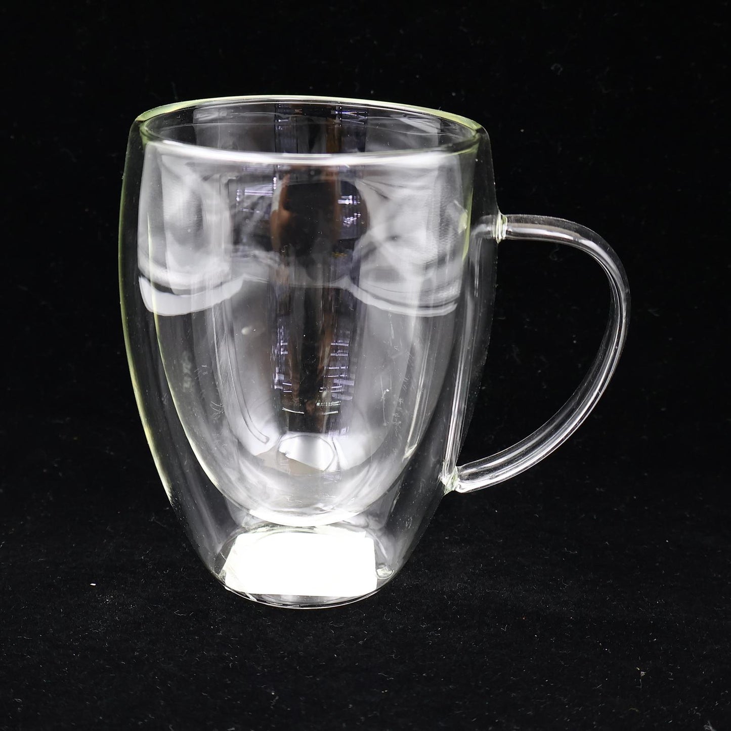 Double Wall Glass Mug 350ML – Heat Resistant Tea & Coffee Cup