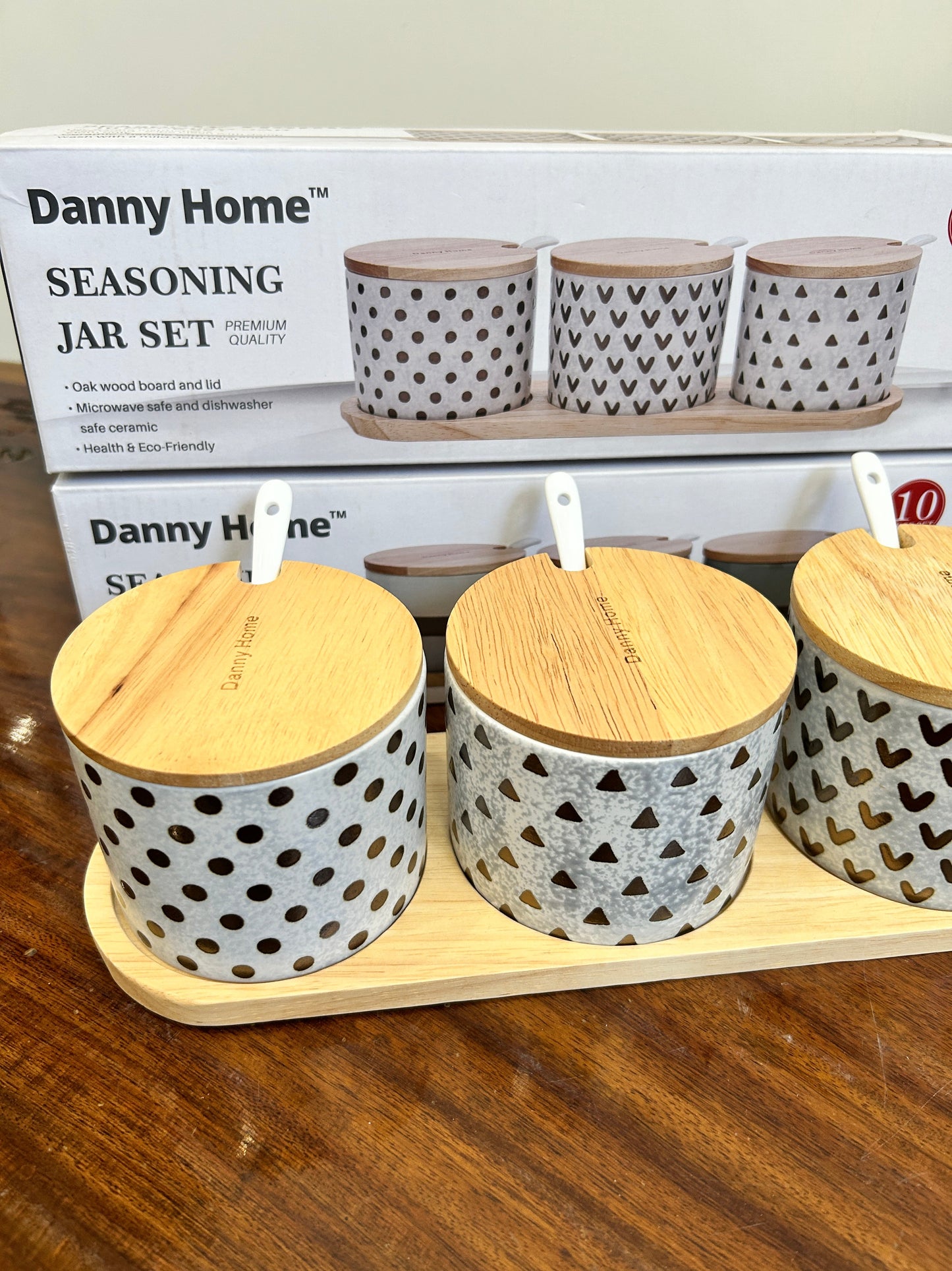 Danny Home Seasoning Jar Set 3Pcs