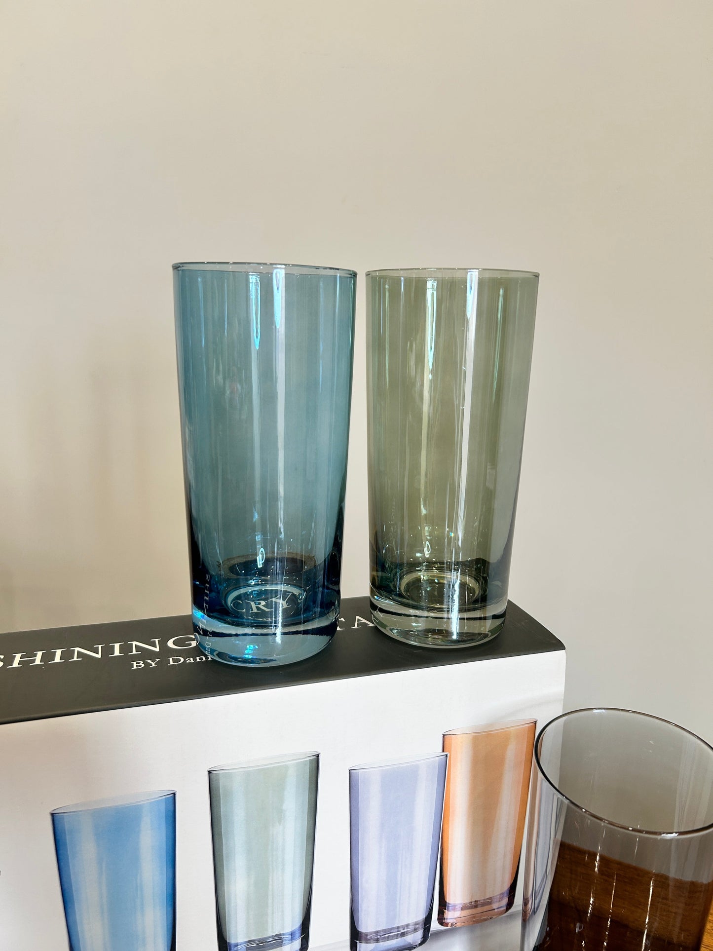 Danny Home Multicolour Glass 4Pcs (470ml)